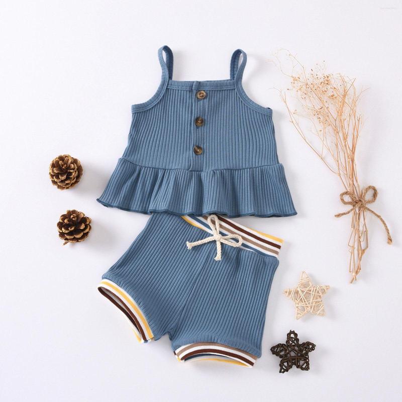 Clothing Sets Summer Toddler Infant Kids Baby Girls Clothes Solid Colors Knitted Crop Tops Shorts Ribbed Beach Party Outfits Set#p4, Beige
Clothing Sets Summer Toddler Infant Kids Baby Girls Clothes Solid Colors Knitted Crop Tops Shorts Ribbed Beach Party Outfits Set#p4, Beige