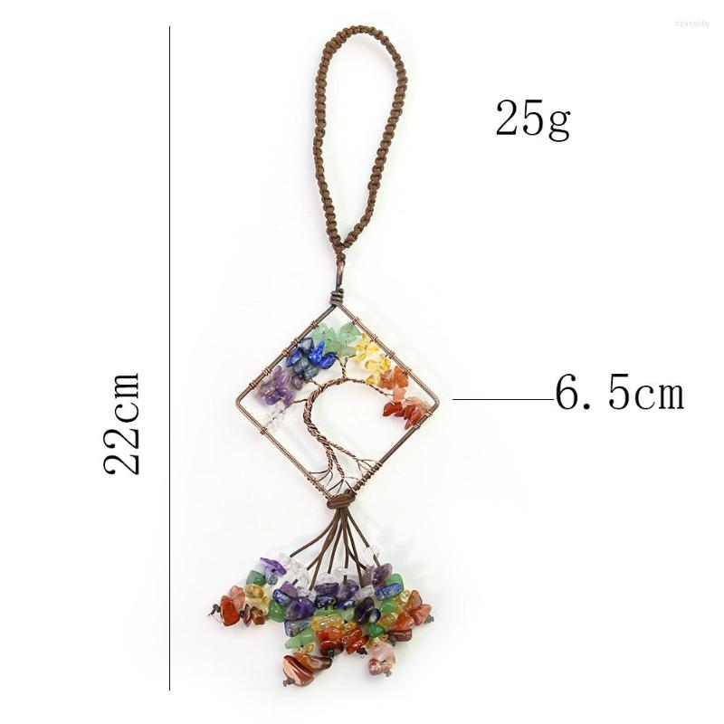 Keychains Yoga Healing Chakra Quartz Crystal Amythest Tree Of Life Keychain Home Wall Ornament Car Decor Hanging Tassel Amulet Keyring
Keychains Yoga Healing Chakra Quartz Crystal Amythest Tree Of Life Keychain Home Wall Ornament Car Decor Hanging Tassel Amulet Keyring