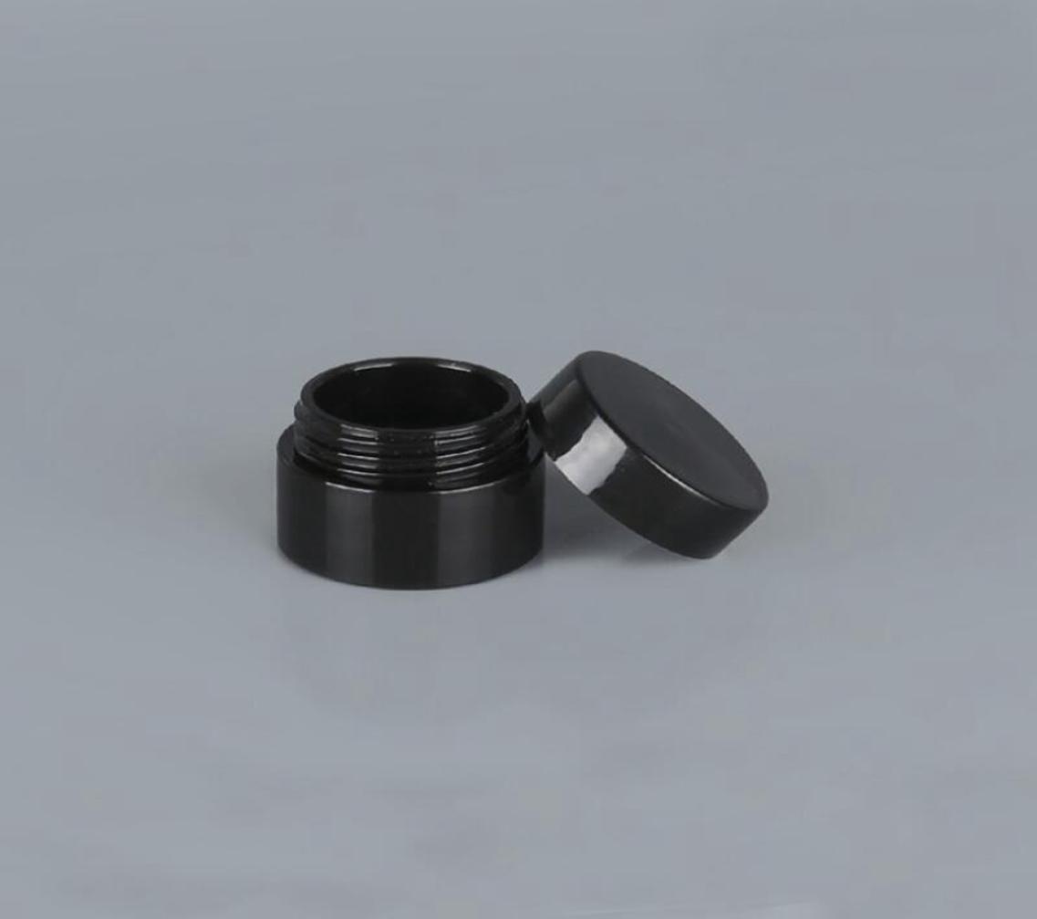 Black Empty 5 Gram 5ML Plastic Pot Jars Cosmetic Sample Empty Container Screw Cap Lid for Make Up Eye Shadow Nails Powder RRD30531721937
Black Empty 5 Gram 5ML Plastic Pot Jars Cosmetic Sample Empty Container Screw Cap Lid for Make Up Eye Shadow Nails Powder RRD30531721937
