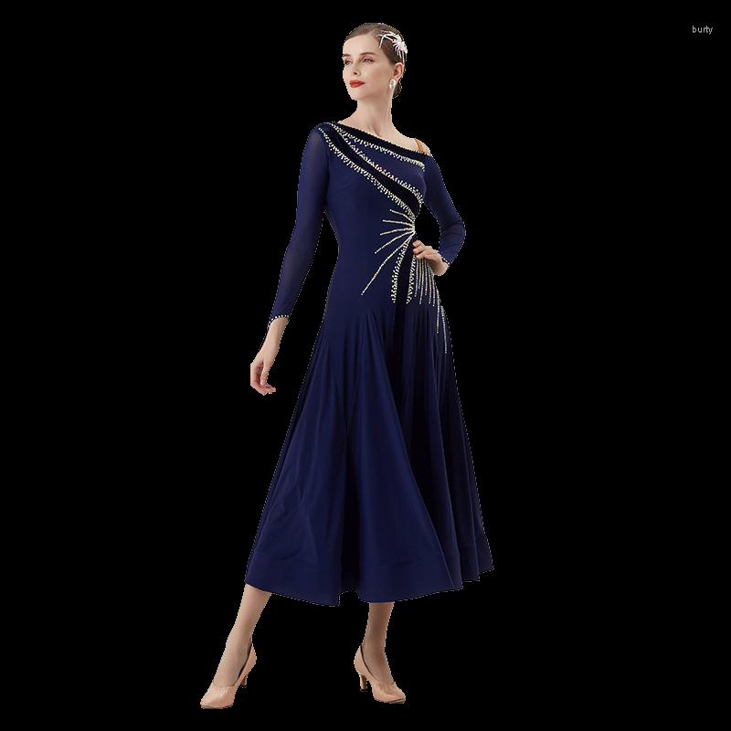 Stage Wear M-2213 Tailor-made International Standard Dance Costumes Modern Performance Dress Women's, Picture shown
Stage Wear M-2213 Tailor-made International Standard Dance Costumes Modern Performance Dress Women's, Picture shown