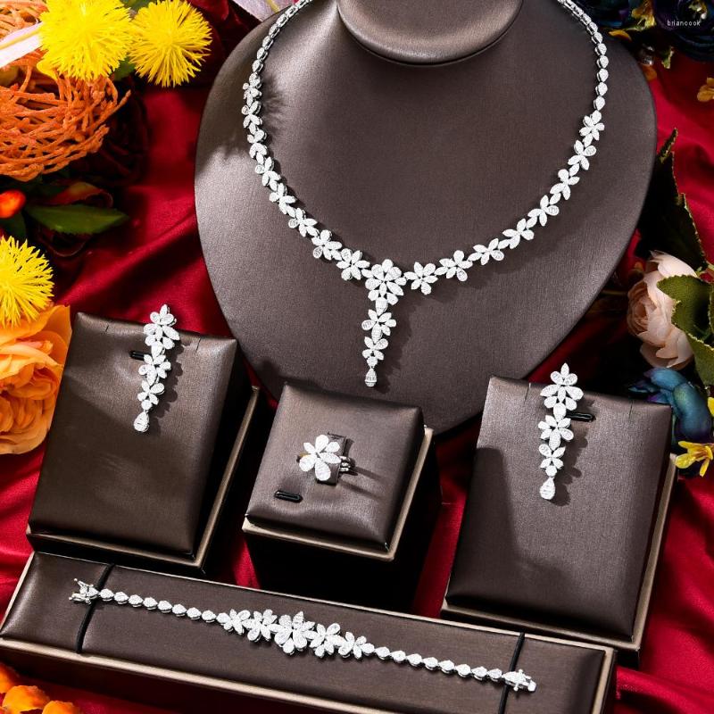 Necklace Earrings Set GODKI Blossom Flower African Dubai For Women Wedding Party Zircon Bridal Jewelry Gift, Picture shown
Necklace Earrings Set GODKI Blossom Flower African Dubai For Women Wedding Party Zircon Bridal Jewelry Gift, Picture shown