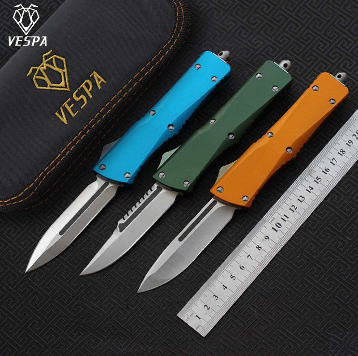 VESPA Knife BladeS35VNDESEHandleAluminumcamping survival outdoor EDC hunt Tactical tool dinner kitchen knif3120675
VESPA Knife BladeS35VNDESEHandleAluminumcamping survival outdoor EDC hunt Tactical tool dinner kitchen knif3120675