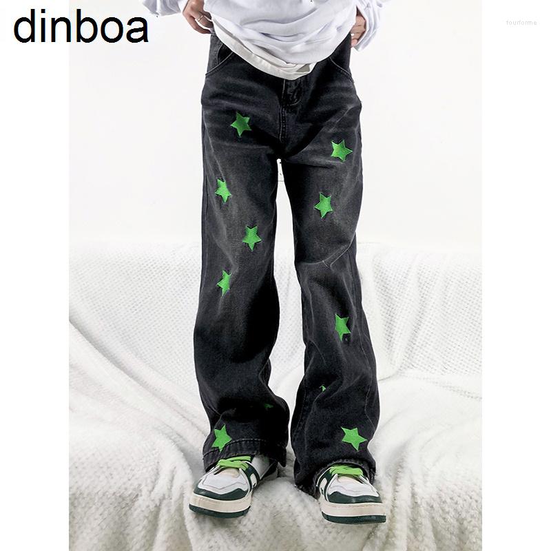 Men' Jeans Dinboa-2023 Y2k Men' Graphic Star Printed Straight Baggy Pants Denim Trousers Korean Harajuku Fashion Male Streetwear, Black
Men' Jeans Dinboa-2023 Y2k Men' Graphic Star Printed Straight Baggy Pants Denim Trousers Korean Harajuku Fashion Male Streetwear, Black