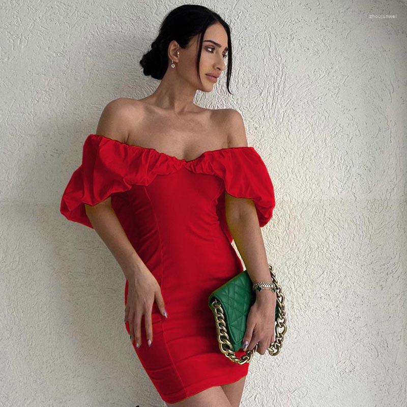 Party Dresses Sexy Solid Off The Shoulder Pleated Ladies Dress Sweet Slash Neck Backless Short Women Fashion Bodycon Robe 26721, Black
Party Dresses Sexy Solid Off The Shoulder Pleated Ladies Dress Sweet Slash Neck Backless Short Women Fashion Bodycon Robe 26721, Black