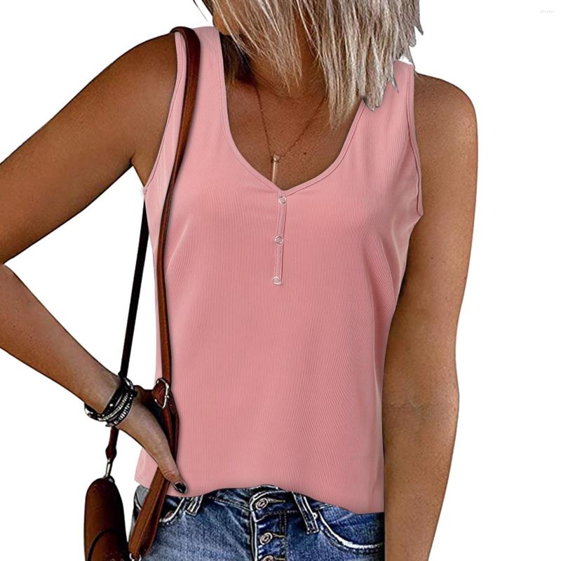 Women' Tanks Casual Women Tank Top Solid Color Female V-Neck Vest Streetwear Sleeveless Ladies Summer Tops Haut Femme, Blue
Women' Tanks Casual Women Tank Top Solid Color Female V-Neck Vest Streetwear Sleeveless Ladies Summer Tops Haut Femme, Blue