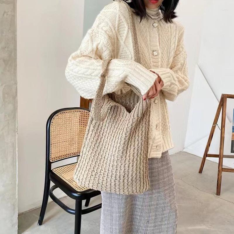 Evening Bags Ellovado 2023 Women Ladies Shoulder Bag Handbags Knitted Travel Large Capacity Tote Leisure Versatile Shopping, Ch12-4
Evening Bags Ellovado 2023 Women Ladies Shoulder Bag Handbags Knitted Travel Large Capacity Tote Leisure Versatile Shopping, Ch12-4