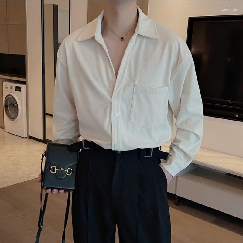 Men's Casual Shirts 2023 Spring Summer V-neck Shirt For Men Long Sleeve Loose Fashion Gentleman Business Social Clothing, Apricot
Men's Casual Shirts 2023 Spring Summer V-neck Shirt For Men Long Sleeve Loose Fashion Gentleman Business Social Clothing, Apricot