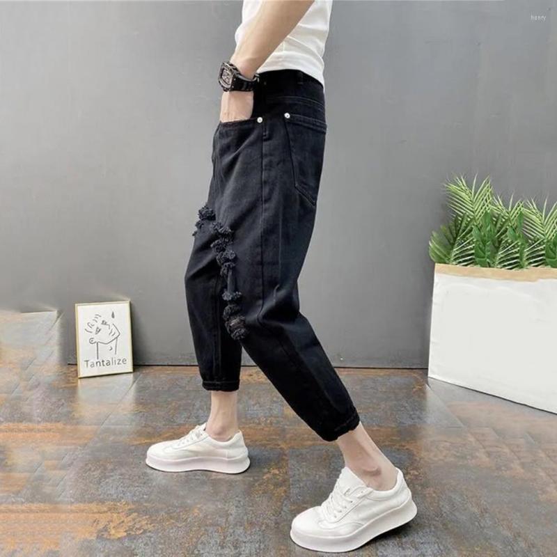 Men's Jeans Young Men Button Zipper Closure Korean Denim Ninth Slim Fit Mid Waist Summer Garment, Orange
Men's Jeans Young Men Button Zipper Closure Korean Denim Ninth Slim Fit Mid Waist Summer Garment, Orange