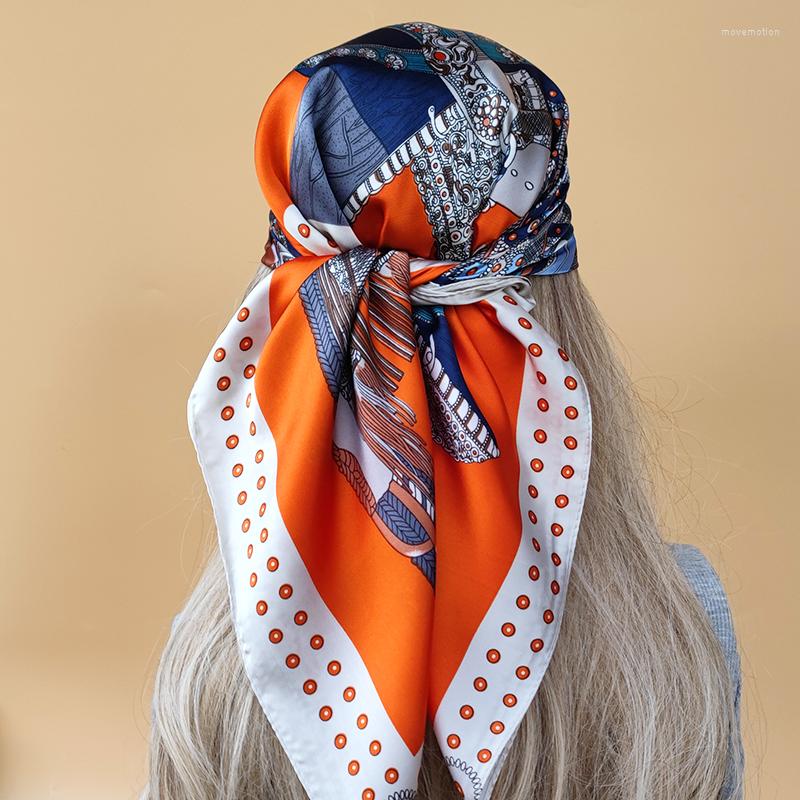 Scarves Style Sunscreen Headscarf Luxury 70X70CM Beach Square Kerchief Women 2023 Design Silk Hijab The Four Seasons
Scarves Style Sunscreen Headscarf Luxury 70X70CM Beach Square Kerchief Women 2023 Design Silk Hijab The Four Seasons
