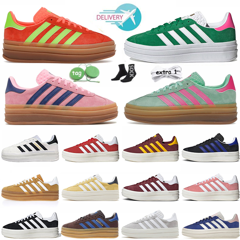 2023 Fashion Gazelle Bold Casual Shoes For Women Lucid Blue Pink Glow Gum Core Black White Sports Super Pop Luxury Famous Girl Plate-forme Sneakers Size Eur 36-40, A11 36-40 solar orange green
2023 Fashion Gazelle Bold Casual Shoes For Women Lucid Blue Pink Glow Gum Core Black White Sports Super Pop Luxury Famous Girl Plate-forme Sneakers Size Eur 36-40, A11 36-40 solar orange green