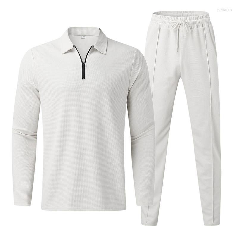 Men's Tracksuits 2023 Spring Leisure Solid Color Waffle Men's Sets Outfit Casual Long Sleeve Zipper Lapel Polo Shirt And Pants Two Piece, 04 khaki
Men's Tracksuits 2023 Spring Leisure Solid Color Waffle Men's Sets Outfit Casual Long Sleeve Zipper Lapel Polo Shirt And Pants Two Piece, 04 khaki