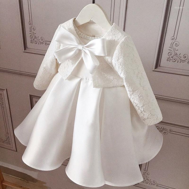Girl Dresses 2023 With Coat White Baptism 1 Year Birthday Dress For Baby Clothing Beads Princess Party Long Sleeve Clothes
Girl Dresses 2023 With Coat White Baptism 1 Year Birthday Dress For Baby Clothing Beads Princess Party Long Sleeve Clothes