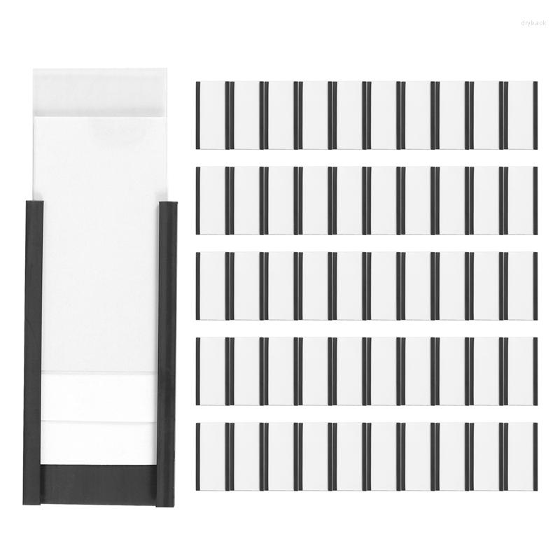 Jewelry Pouches 50Pcs Magnetic Label Holders With Data Card Clear Plastic Protectors For Metal Shelf (1 X 2 Inch)
Jewelry Pouches 50Pcs Magnetic Label Holders With Data Card Clear Plastic Protectors For Metal Shelf (1 X 2 Inch)
