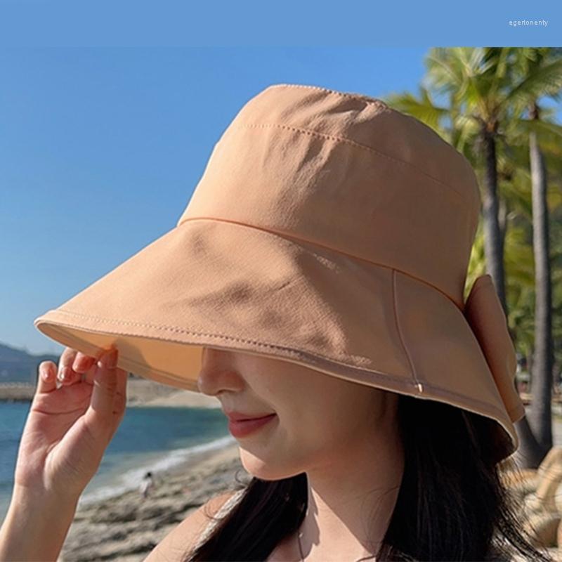 Berets Delicate Bucket Hat With Big Bowknot Women Fisherman Wind-Protection Solid Color For Outdoor Sports DXAA, Black
Berets Delicate Bucket Hat With Big Bowknot Women Fisherman Wind-Protection Solid Color For Outdoor Sports DXAA, Black