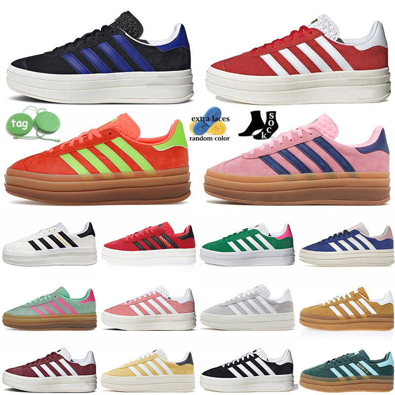 2023 5A-quality Gazelle Bold Platform Shoes Mens Womens Low x g Vegan Black White Lucid Blue Bird Pink Glow Gum Flat Sneakers OG Dhgate Trainers With Socks Size 45, A1 36-40 pink glow gum
2023 5A-quality Gazelle Bold Platform Shoes Mens Womens Low x g Vegan Black White Lucid Blue Bird Pink Glow Gum Flat Sneakers OG Dhgate Trainers With Socks Size 45, A1 36-40 pink glow gum