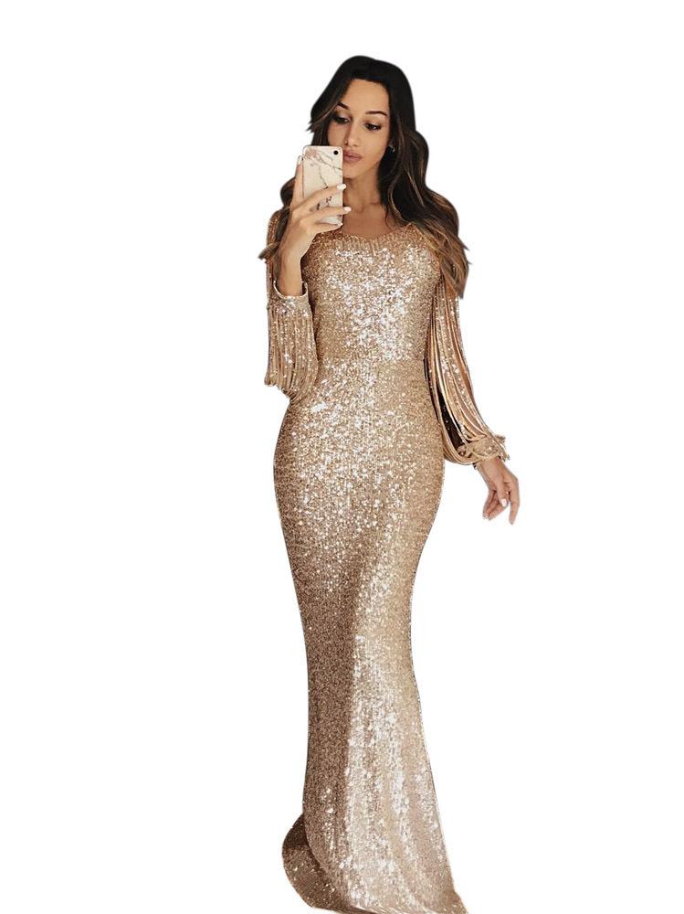 Dresses Summer Dress Slim Hips Fishtail Robe Women Long Dress Casual Sequin Sexy Women's Costume Fringed Elegant Ladies Long Skirts, Pink
Dresses Summer Dress Slim Hips Fishtail Robe Women Long Dress Casual Sequin Sexy Women's Costume Fringed Elegant Ladies Long Skirts, Pink