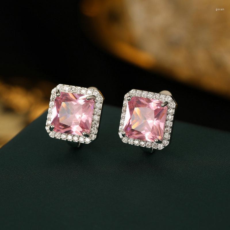 Stud Earrings Simple Geometric Square Pink For Daily Fashion
Stud Earrings Simple Geometric Square Pink For Daily Fashion