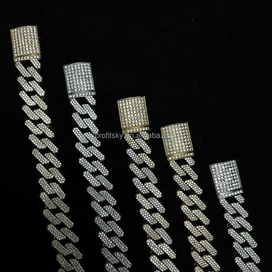 14mm Hip Hop Cuban Link Chain Necklace 18k Men Solid Gold Plated S925 Sterling Silver Moissanite Cuban Link Chains
14mm Hip Hop Cuban Link Chain Necklace 18k Men Solid Gold Plated S925 Sterling Silver Moissanite Cuban Link Chains