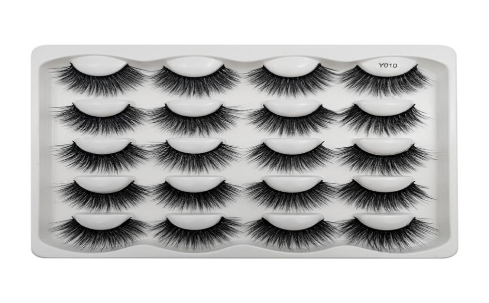 10 pairs dramatic faux mink eyelashes messy fluffy false eyelash extension natural long 3d lashes book cilios5616737
10 pairs dramatic faux mink eyelashes messy fluffy false eyelash extension natural long 3d lashes book cilios5616737