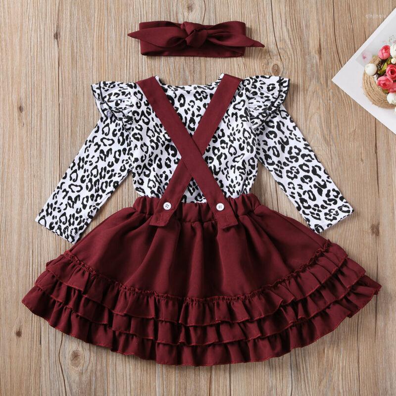 Clothing Sets 2023 Baby Autumn Born Infant Toddler Girl Leopard Longsleeve Romper Ruffle Dress Headband 3pc Outfit Set, Red
Clothing Sets 2023 Baby Autumn Born Infant Toddler Girl Leopard Longsleeve Romper Ruffle Dress Headband 3pc Outfit Set, Red