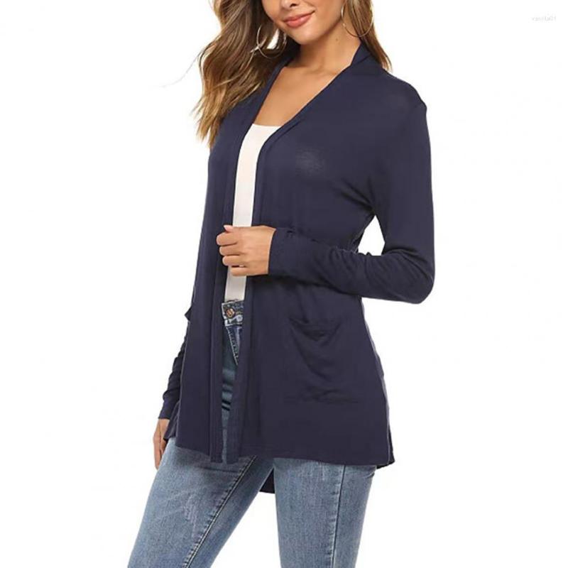 Women' Knits Trendy Spring Jacket Breathable Simple Autumn Coat Lightweight Pure Color, Black
Women' Knits Trendy Spring Jacket Breathable Simple Autumn Coat Lightweight Pure Color, Black