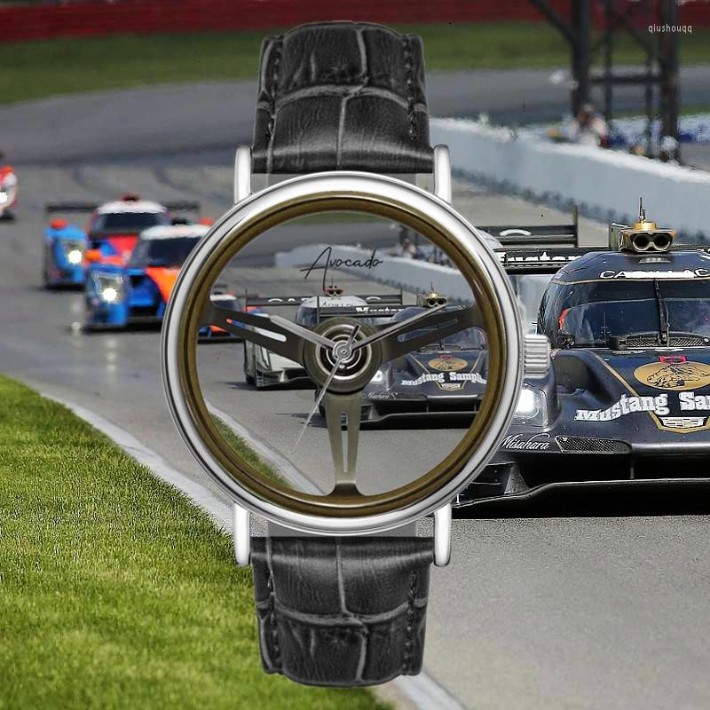 Wristwatches Avocado Brand Sports Men's Watch Racing Steering Wheel Car Fashion Quartz, Picture shown
Wristwatches Avocado Brand Sports Men's Watch Racing Steering Wheel Car Fashion Quartz, Picture shown