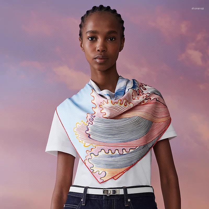 Scarves Designer Silk Scarf Her Women Luxury Twill Square Fashion Ladies Neckerchief Brand Foulard
Scarves Designer Silk Scarf Her Women Luxury Twill Square Fashion Ladies Neckerchief Brand Foulard