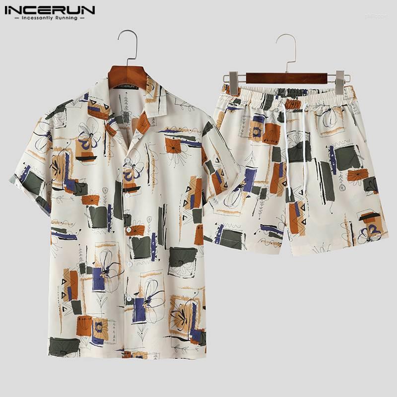 Men' Tracksuits INCERUN Sets 2023 Korean Style Stylish Mens Short Sleeve Shorts Fashion Casual All-match Male Printing Two Piece -5XL, Beige
Men' Tracksuits INCERUN Sets 2023 Korean Style Stylish Mens Short Sleeve Shorts Fashion Casual All-match Male Printing Two Piece -5XL, Beige