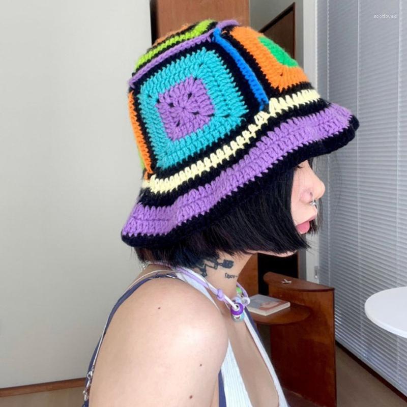 Berets Women Teenagers Girls Knitted Hat For Y2K-GIRL With Contrast Color Purple R7RF
Berets Women Teenagers Girls Knitted Hat For Y2K-GIRL With Contrast Color Purple R7RF