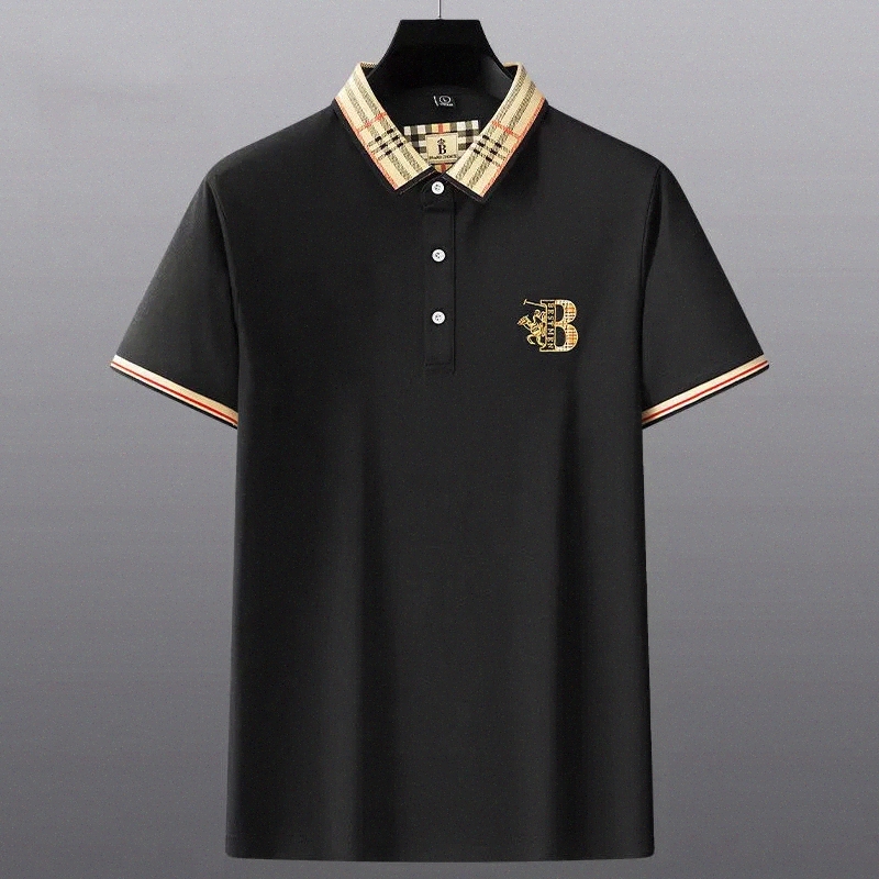 high end embroidered short sleeved cotton polo shirt men s T shirt Korean fashion clothing summer luxury top 220606 X0oT#, Navy blue
high end embroidered short sleeved cotton polo shirt men s T shirt Korean fashion clothing summer luxury top 220606 X0oT#, Navy blue