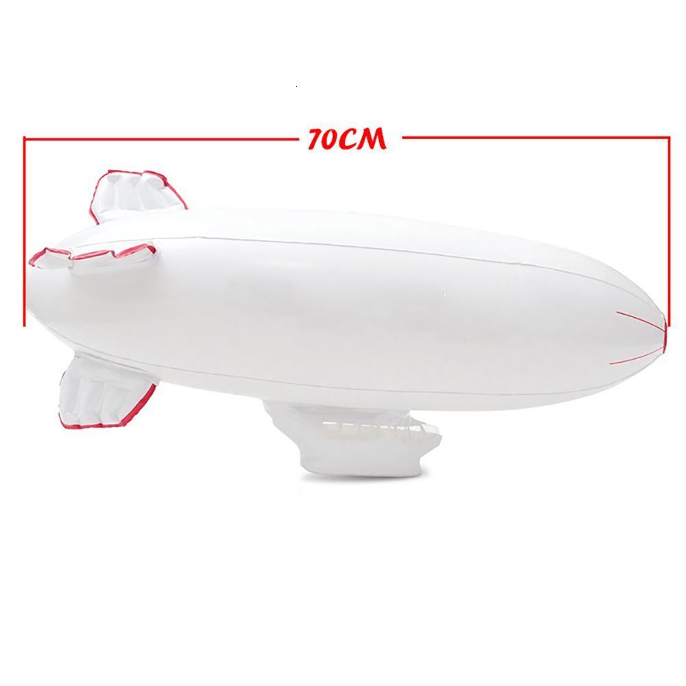 Party Balloons Air Inflation Toy Spaceship Toys Airship Model PVC Inflatable Airship Model for Kid Children Birthday Gift Summer Outdoor Funny Toys 23