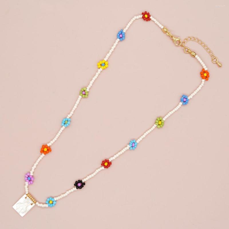 Pendant Necklaces Go2boho Women's Boho Necklace - Dainty Daisy Seed Bead Choker With Shell Jesus
Pendant Necklaces Go2boho Women's Boho Necklace - Dainty Daisy Seed Bead Choker With Shell Jesus