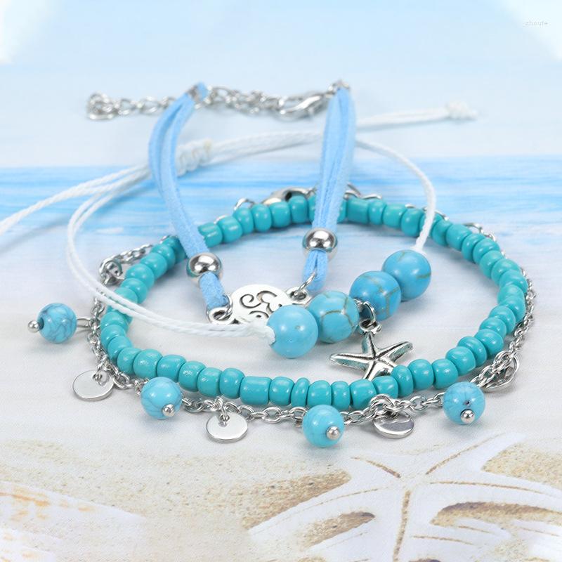 Charm Bracelets Handmade Adjustable String Rope Bracelet DIY Jewelry Boho Beads Seashell Star Starfish Wax Braide For Women
Charm Bracelets Handmade Adjustable String Rope Bracelet DIY Jewelry Boho Beads Seashell Star Starfish Wax Braide For Women