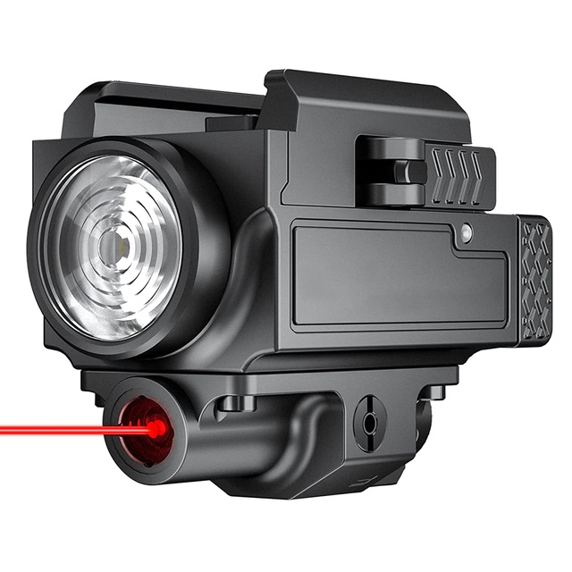 800 Lumens Light with Red Green Dot Laser Sight Rechargeable Flashlight Hunting Light for 20mm Picatinny Rail-Red, Customize
800 Lumens Light with Red Green Dot Laser Sight Rechargeable Flashlight Hunting Light for 20mm Picatinny Rail-Red, Customize