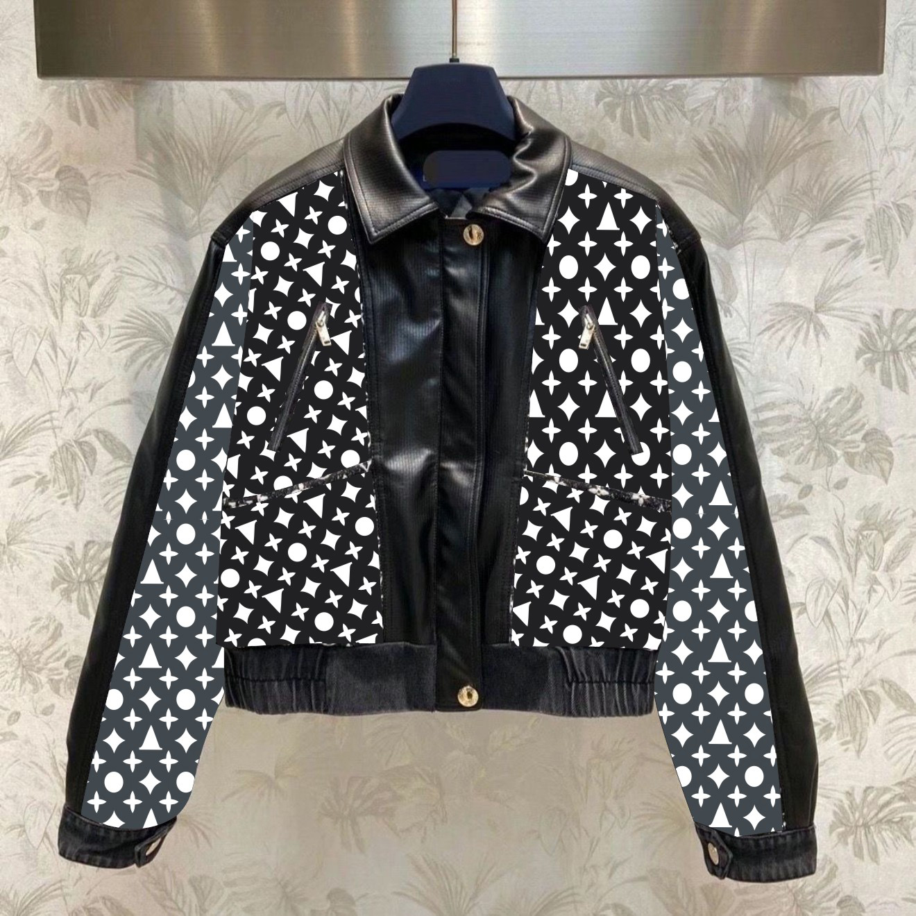 Womens Designer Jacket Woman Short Coats Autumn Spring Style Slim For Lady Genuine leather Jacket Designer Coat luxury designer woman jacket, Black jack
Womens Designer Jacket Woman Short Coats Autumn Spring Style Slim For Lady Genuine leather Jacket Designer Coat luxury designer woman jacket, Black jack