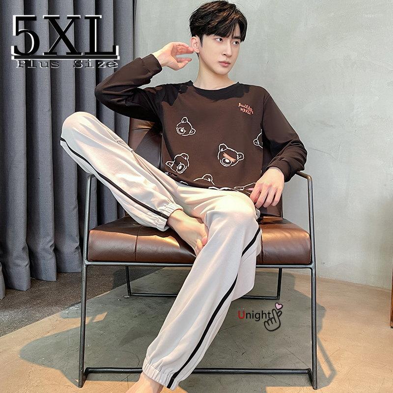 Men's Sleepwear Spring Autumn Men's Cotton Pajama Man Pajamas Sets Casual Lounge Suits Pyjamas Large Size L-5XL Pijama Home Clothes, 8812
Men's Sleepwear Spring Autumn Men's Cotton Pajama Man Pajamas Sets Casual Lounge Suits Pyjamas Large Size L-5XL Pijama Home Clothes, 8812