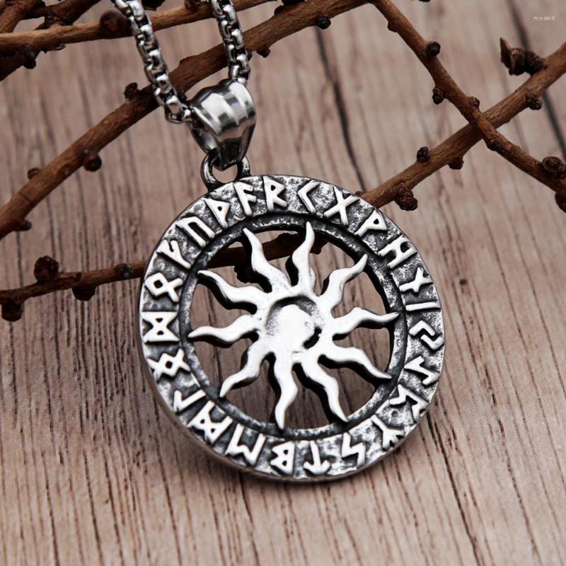 Pendant Necklaces Vintage Sun Apollo God For Men Fashion Unique Stainless Steel Viking Rune Necklace Amulet Jewelry Gift Wholesale
Pendant Necklaces Vintage Sun Apollo God For Men Fashion Unique Stainless Steel Viking Rune Necklace Amulet Jewelry Gift Wholesale
