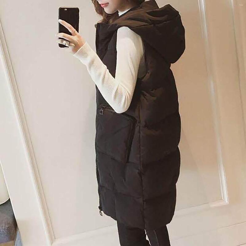 Women' Trench Coats Women Cotton Padded Puffer Vests Sleeveless Waistcoat Coat Outwear Parkas Jacket Long Thick Warm Down, Black
Women' Trench Coats Women Cotton Padded Puffer Vests Sleeveless Waistcoat Coat Outwear Parkas Jacket Long Thick Warm Down, Black