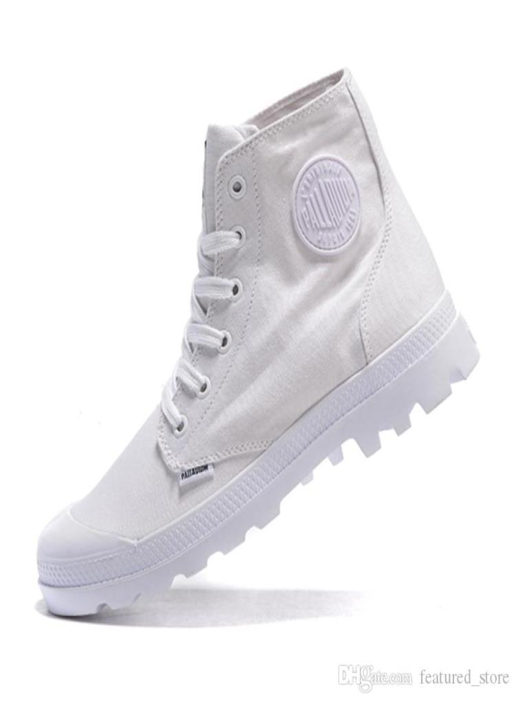 

New Original palladium boots Women Men Sports White Winter Sneakers Casual Trainers Mens Women ACE boot5013398, Brown