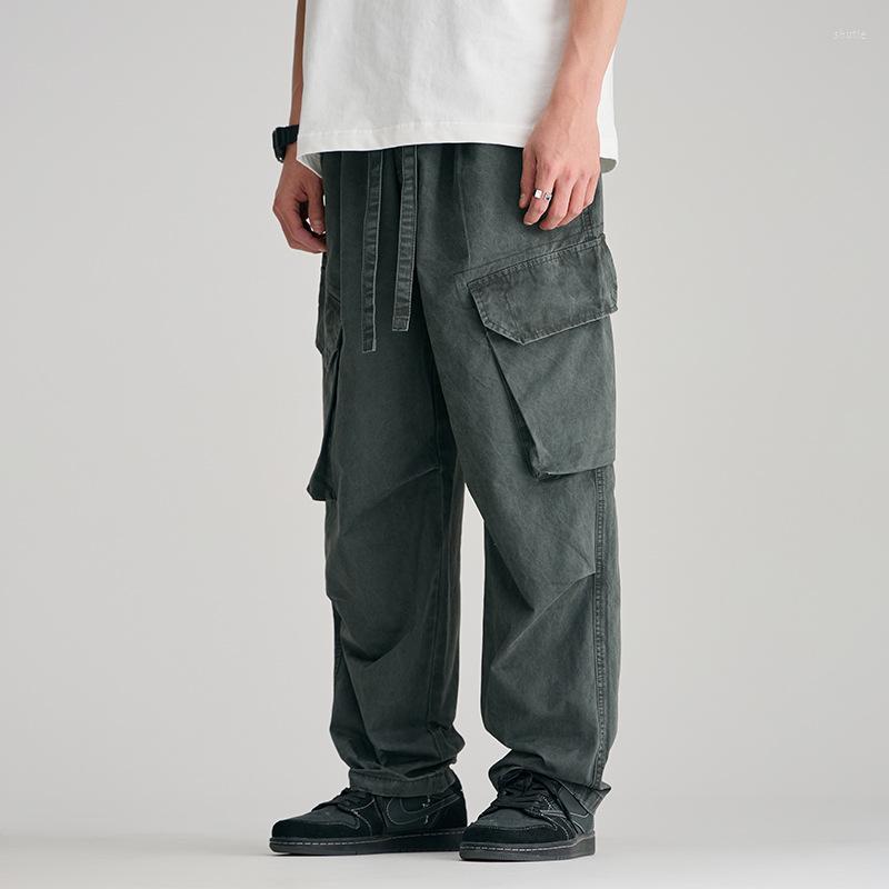 Men's Pants Men Multi-pocket Loose Casual Wide Leg Cargo Cityboy Japan Streetwear Fashion Workwear Trousers Male Jogger Sweatpants, Gray
Men's Pants Men Multi-pocket Loose Casual Wide Leg Cargo Cityboy Japan Streetwear Fashion Workwear Trousers Male Jogger Sweatpants, Gray