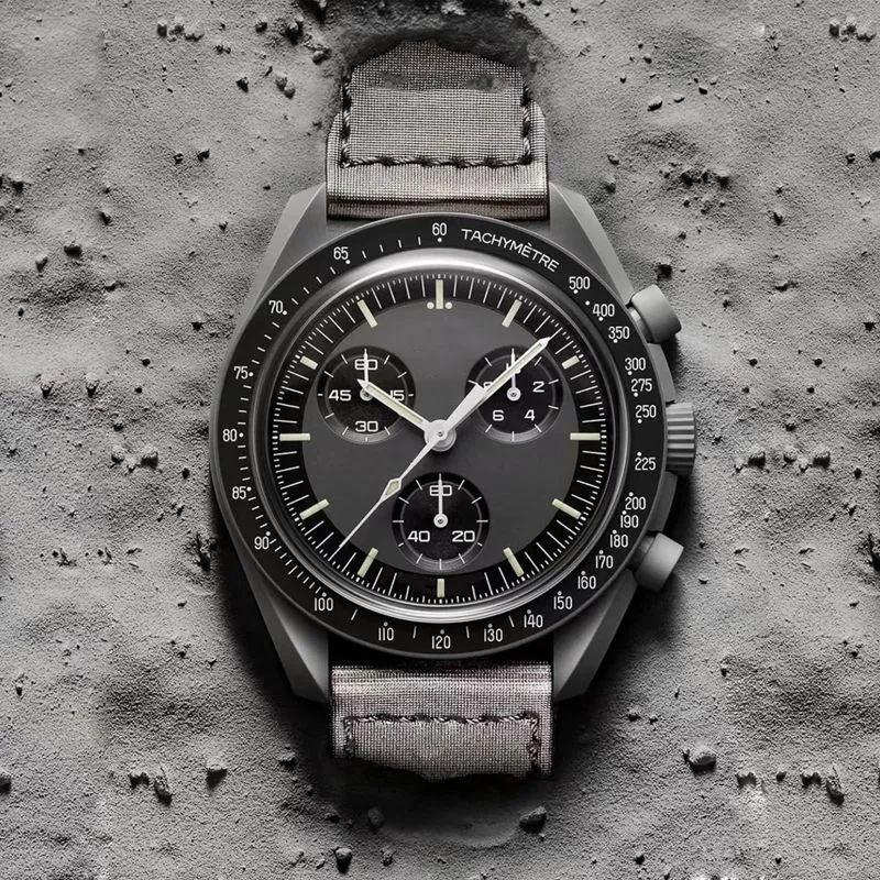 Bioceramic Planet Moon Designers Mens Watches Full Function Wristwatch Quarz Designer Men Watch Nylon Luxury Watchs Limited Edition Master W
Bioceramic Planet Moon Designers Mens Watches Full Function Wristwatch Quarz Designer Men Watch Nylon Luxury Watchs Limited Edition Master W