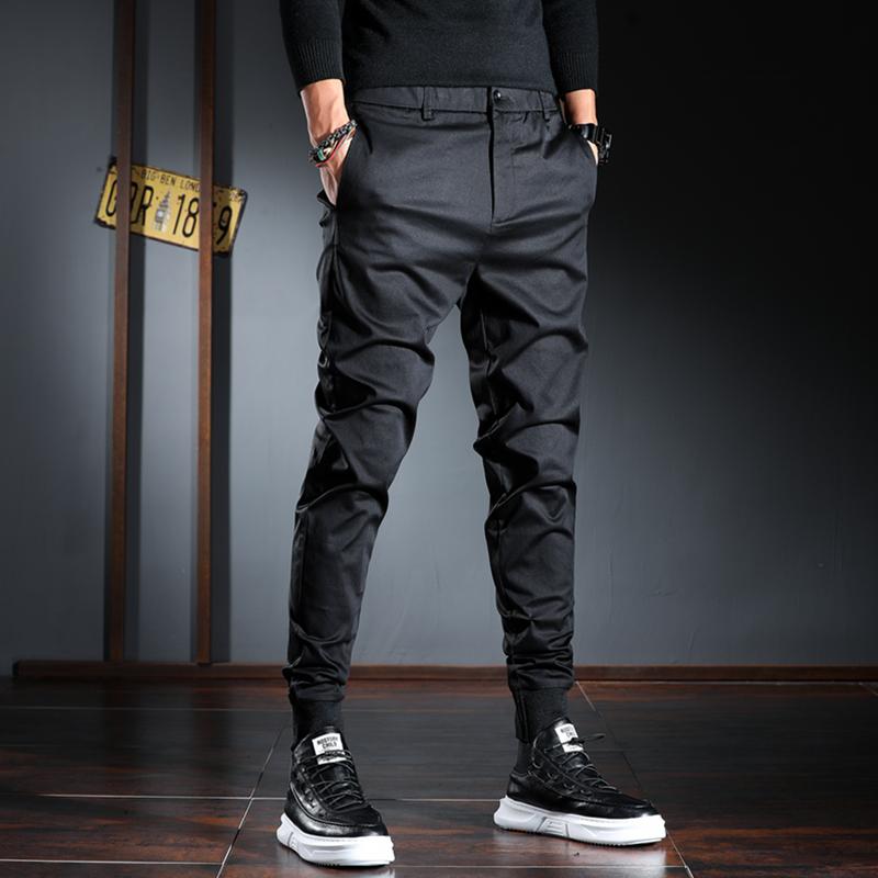 Pants Men Casual Pants Korean Streetwear Black Stretch Slim Fit Trousers, Black stripe
Pants Men Casual Pants Korean Streetwear Black Stretch Slim Fit Trousers, Black stripe