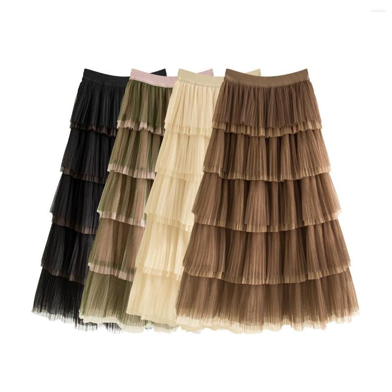 Skirts Elegant Ball Gown Mesh Pleated Women Summer 2023 Korean Fashion High Waisted Strechy Long Tulle Layered Cake Flare Skirt, Petticoat
Skirts Elegant Ball Gown Mesh Pleated Women Summer 2023 Korean Fashion High Waisted Strechy Long Tulle Layered Cake Flare Skirt, Petticoat
