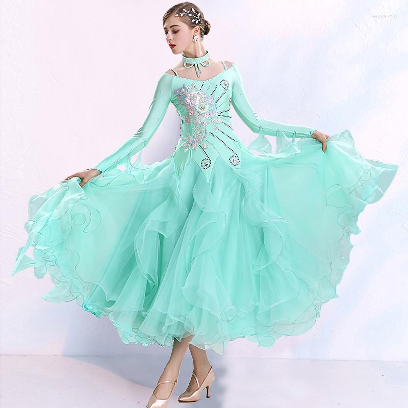 Stage Wear Adult Ballroom Dance Dress Long Sleeve Waltz Dancing Costume 4 Colors Prom Standard Tango Competition VDB6810, Red
Stage Wear Adult Ballroom Dance Dress Long Sleeve Waltz Dancing Costume 4 Colors Prom Standard Tango Competition VDB6810, Red