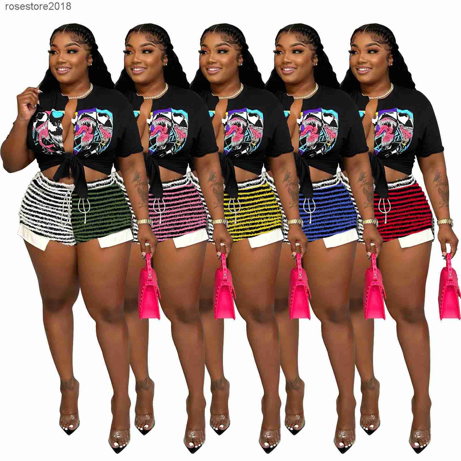 2023 Women' Shorts Contrasting colors striped knitted streetwear clothes pants sexy clubwear, Red5
2023 Women' Shorts Contrasting colors striped knitted streetwear clothes pants sexy clubwear, Red5