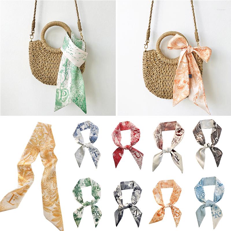 Scarves Letters Handbag Handle Ribbon Scarf Band Hair Head Neck Neckerchief Silk Like Retro Ribbons Elegant Cord Printing
Scarves Letters Handbag Handle Ribbon Scarf Band Hair Head Neck Neckerchief Silk Like Retro Ribbons Elegant Cord Printing