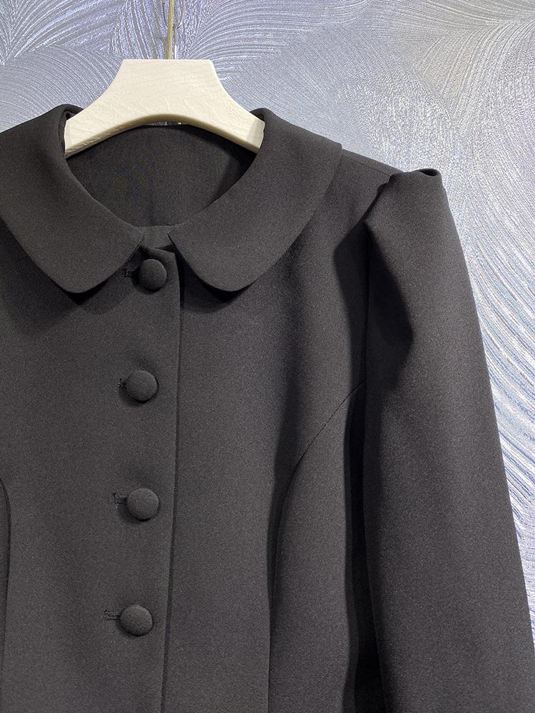 Work Dresses Women Dress Sets 2 Pcs /Suit Black Color Long Sleeve Coats Jackets Office Midi Skirts Suits
Work Dresses Women Dress Sets 2 Pcs /Suit Black Color Long Sleeve Coats Jackets Office Midi Skirts Suits