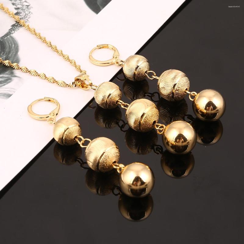 Necklace Earrings Set Bead For Women Girls African Arabia Nigeria Trendy Charm Round Ball, Picture shown
Necklace Earrings Set Bead For Women Girls African Arabia Nigeria Trendy Charm Round Ball, Picture shown
