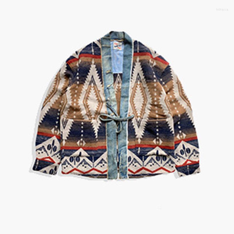 Men's Jackets Autumn Spring Men's Print Niche Design National Style Denim Tops Couple Coat Woolen High Street Tide Chic 28A0084, Brown
Men's Jackets Autumn Spring Men's Print Niche Design National Style Denim Tops Couple Coat Woolen High Street Tide Chic 28A0084, Brown