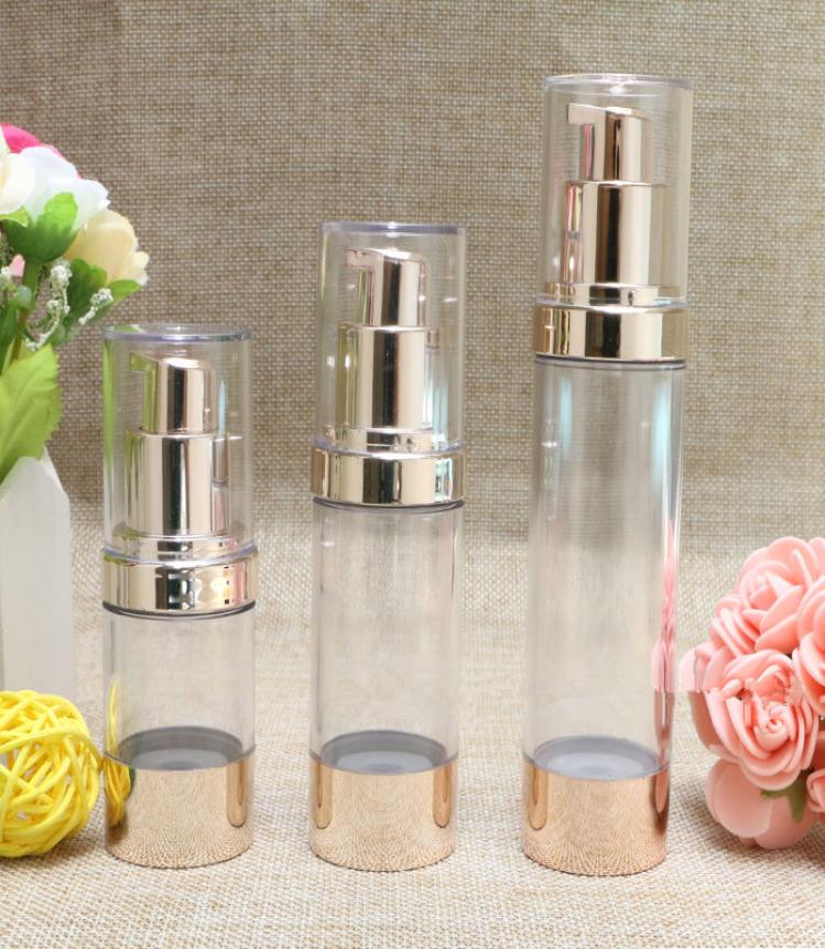 153050ml Empty Airless Pump bottles Mini Portable Vacuum Cosmetic Lotion Treatment Travel bottle F201722192070816
153050ml Empty Airless Pump bottles Mini Portable Vacuum Cosmetic Lotion Treatment Travel bottle F201722192070816